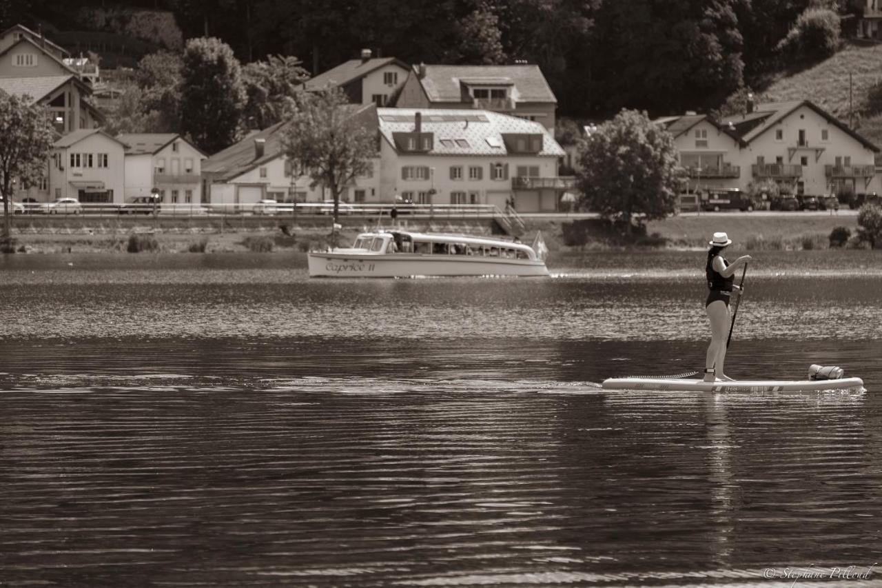 Hotel De La Truite & Spa Le Petit Nautilus Le Pont Dış mekan fotoğraf